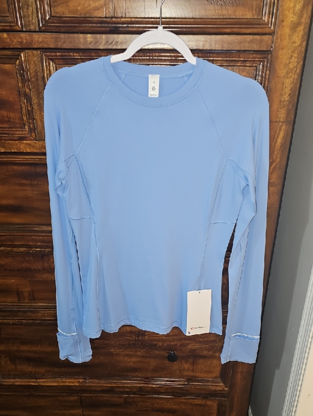 Lululemon Its A Rulu Long Sleeve, Medium, SNBL!!! Gorgeous Nwts! Womens!